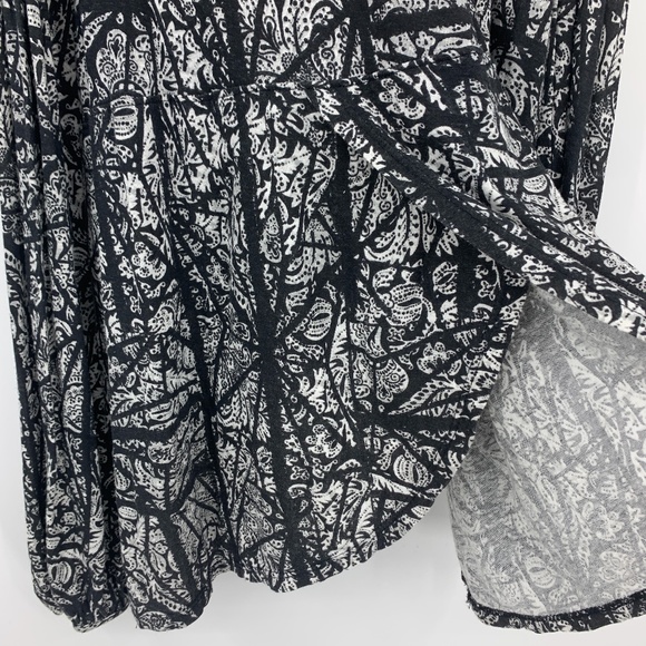 Free People small tunic top cold shoulder keyhole - Picture 7 of 7